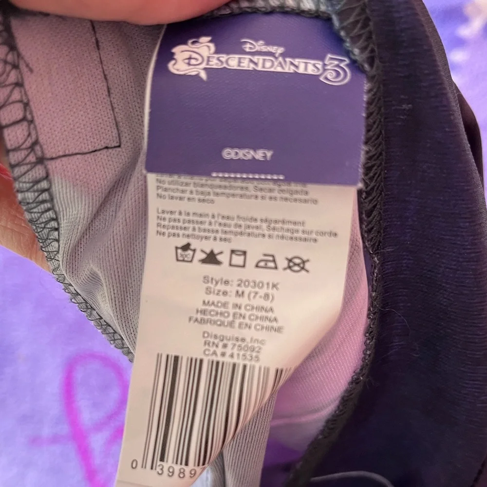 Disney descendents3 Halloween costume size 8 to 10